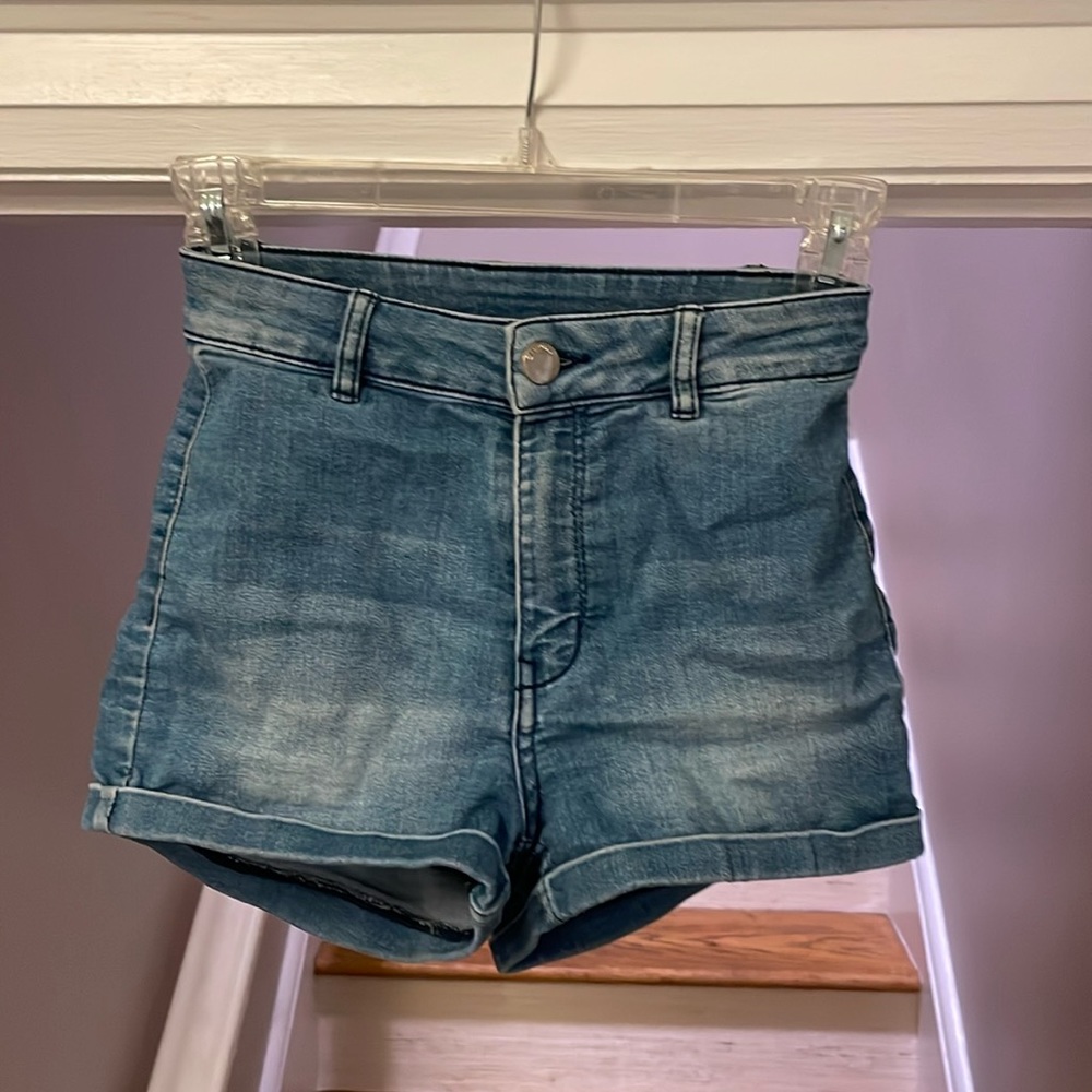 Girls H&M soft denim shorts